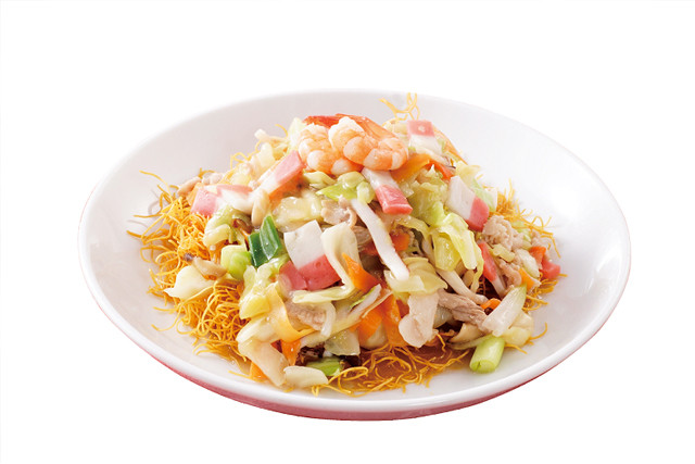 海鮮ゴロゴロちゃんぽんと皿うどんのセット 2