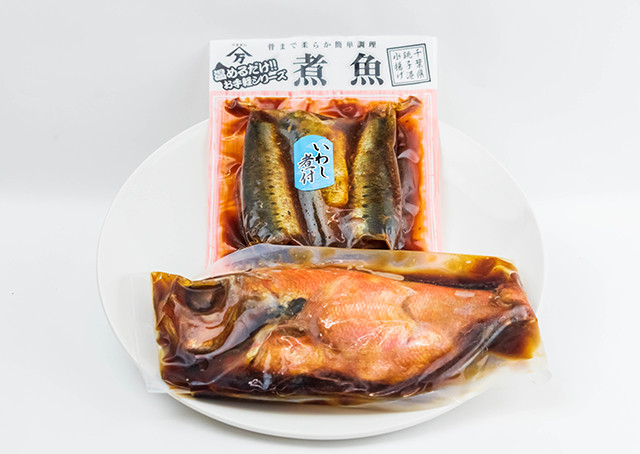 金目鯛の煮付け・いわし煮付け 2