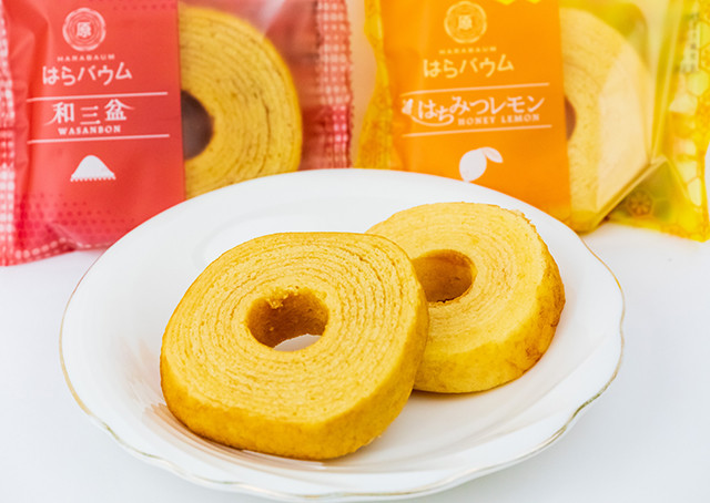 【やまぶき】はらバウム(和三盆・はちみつレモン) 2