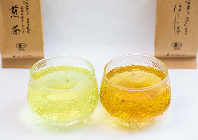 千茶荘 オーガニック日本茶 3本入りギフト 2