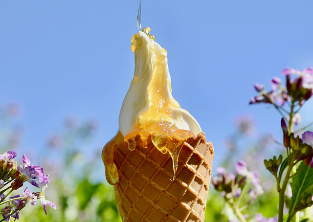 花畑の香り広がる天然百花蜜 2