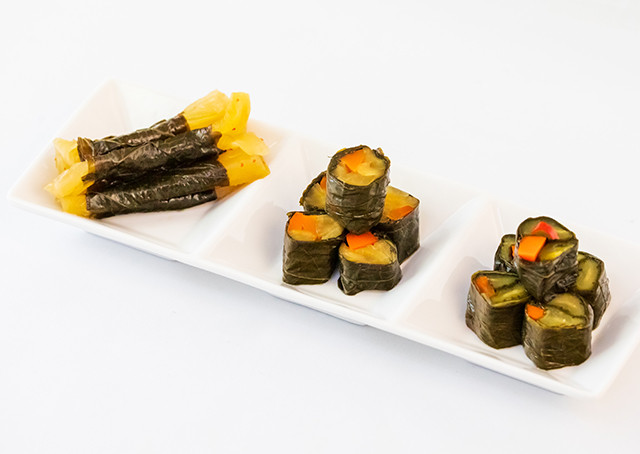 【やまぶき】長久保の伝統漬物３種セット 2