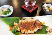【やまぶき】鉾田の豚焼肉と魚セット