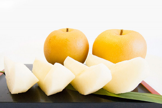 【やまぶき】仙六和梨でニコッ 2