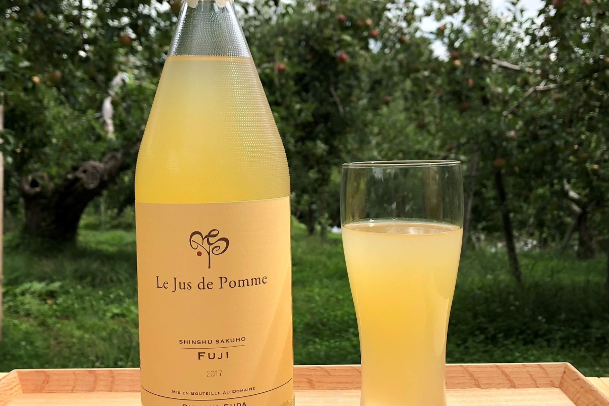 りんごやＳＵＤＡ　サンふじ　りんごジュース　6本入り 2