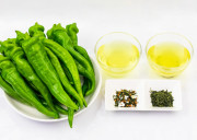 肉厚甘い！万願寺とうがらしと熱湯煎茶セット