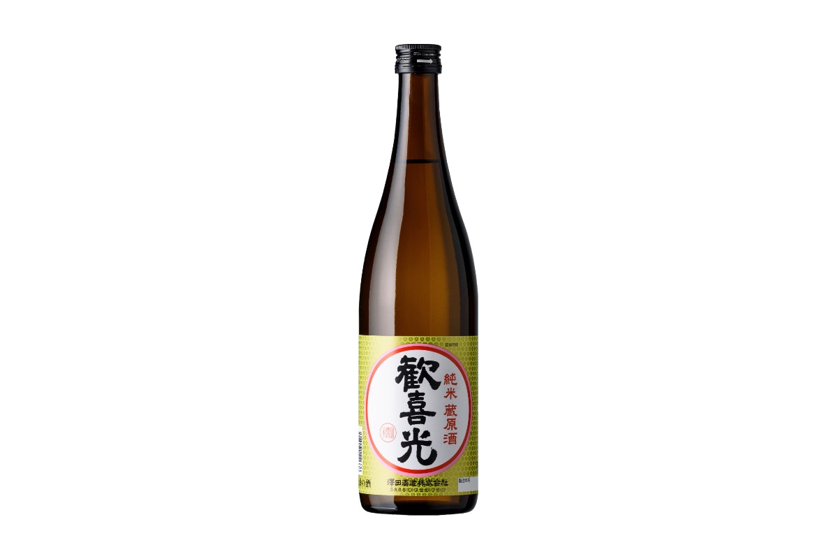 歓喜光 純米 蔵原酒 720ml