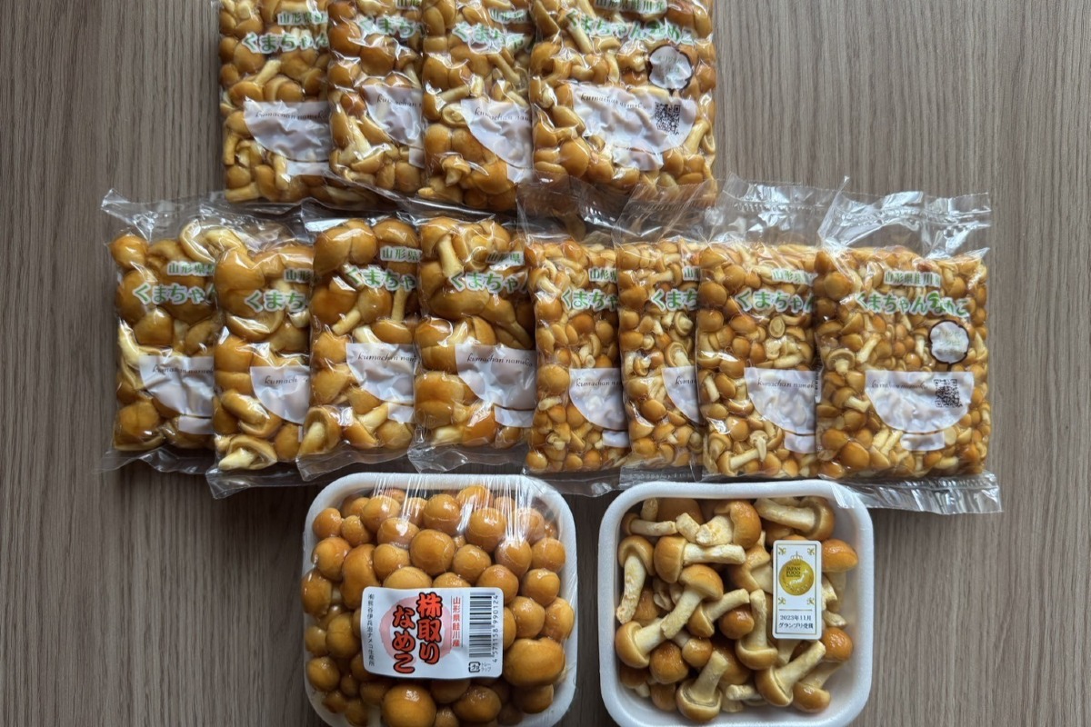 なめこの詰め合わせ