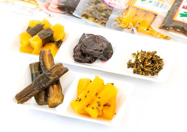 秋田のばっちゃんのしそ漬物ミニサイズ5種 2