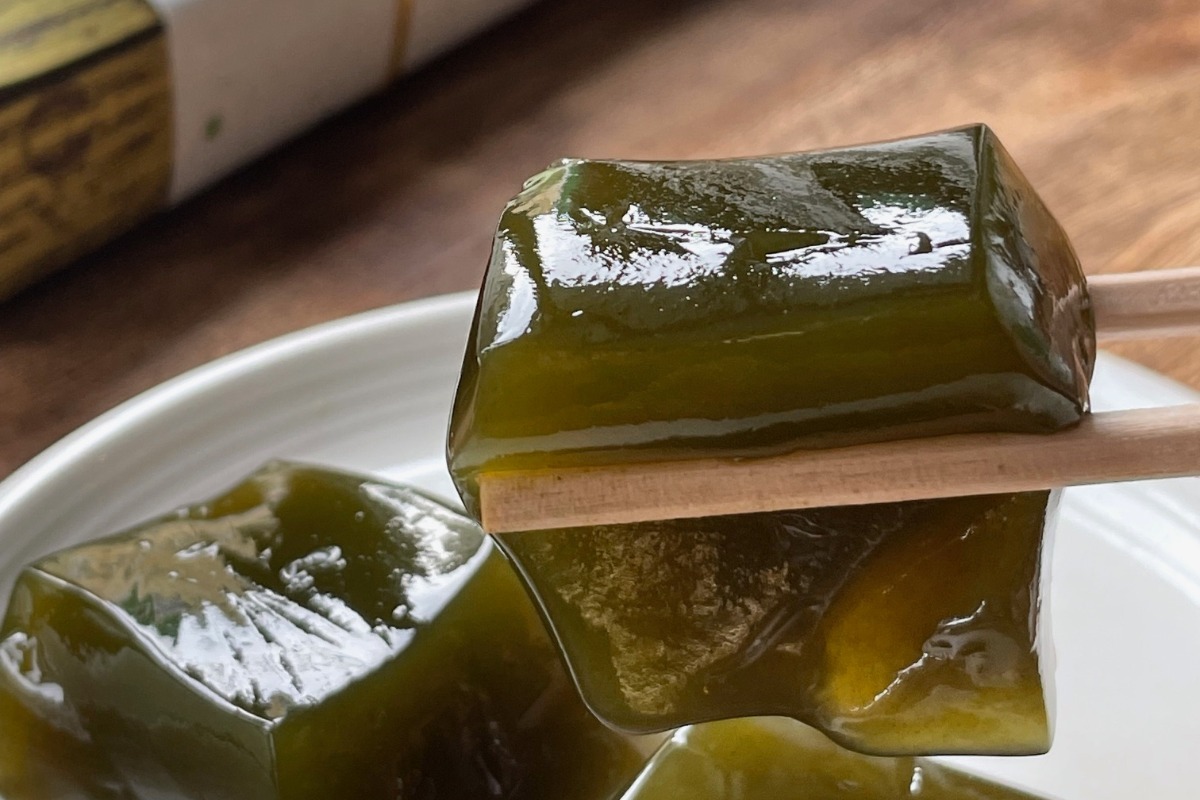 京わらびもち(宇治抹茶きな粉で味わう抹茶わらび) 3