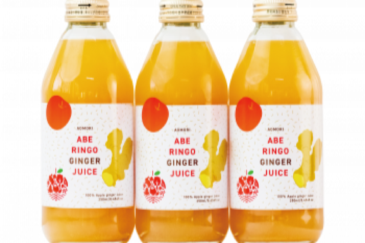 無添加アップルジンジャージュース