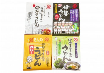味わいの違う4種のたれで味わう伊勢うどん