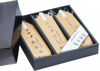 千茶荘 オーガニック日本茶 3本入りギフト