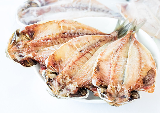 釜鶴あじ干物5枚セット 2