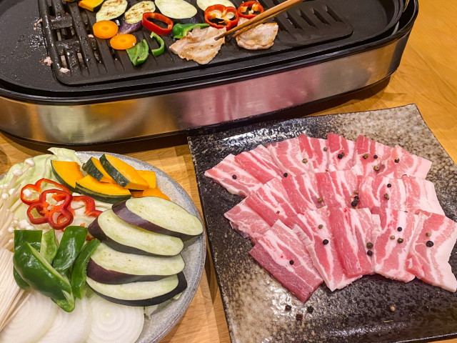 きなこ豚バラ焼肉用  きなこ豚ロースしゃぶ用 2