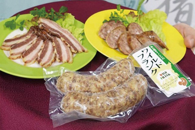 奥備中天然いのししソーセージ食べ比べセット 3