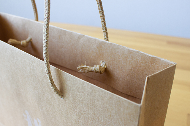 ギフトバッグの環境配慮